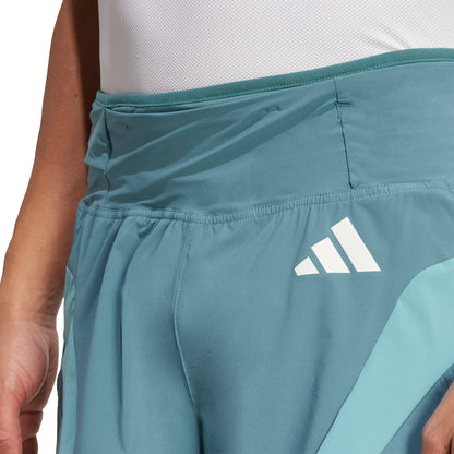adidas Adizero Archive Gel 3 Inch Mens Running Shorts - Green