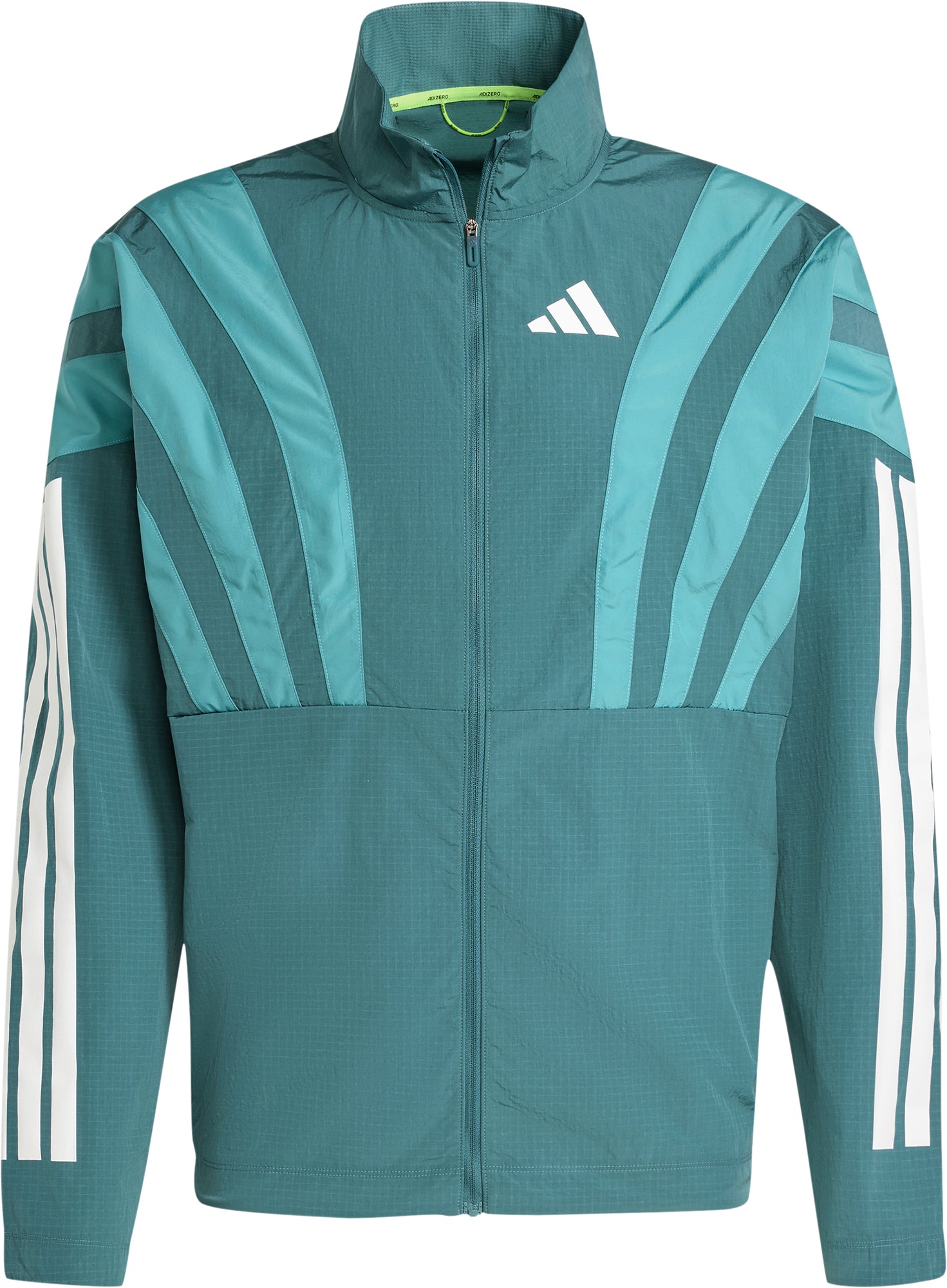 adidas Adizero Archive Mens Running Jacket - Green – Start Fitness