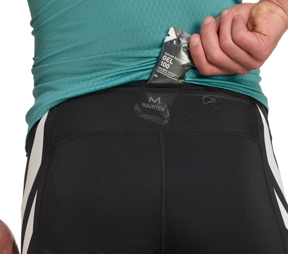 adidas Adizero Archive Mens Short Running Tights - Black