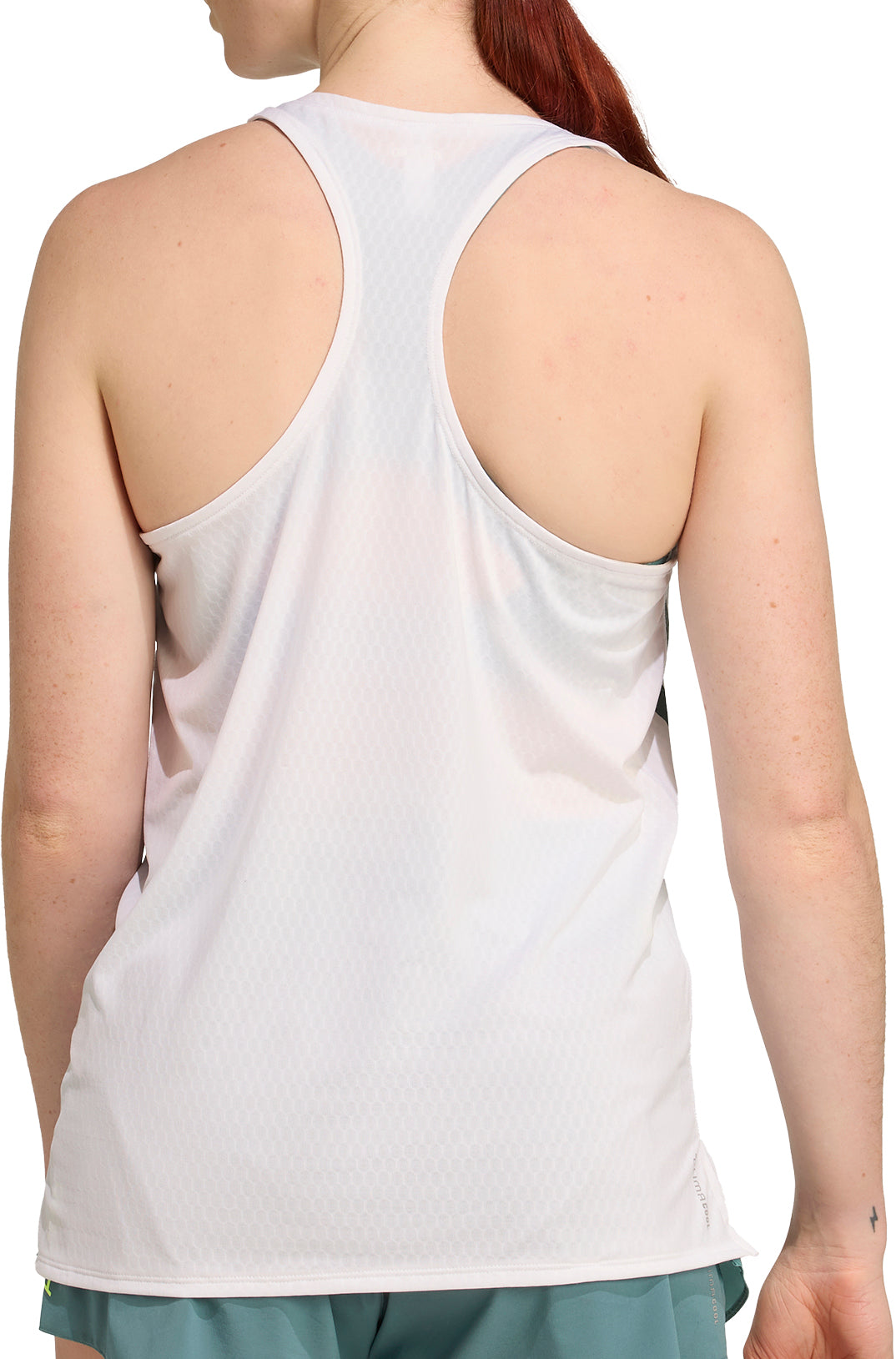 adidas Adizero Archive Womens Running Vest Tank Top - White
