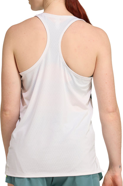 adidas Adizero Archive Womens Running Vest Tank Top - White