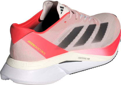 adidas Adizero Boston 12 Womens Running Shoes - Pink