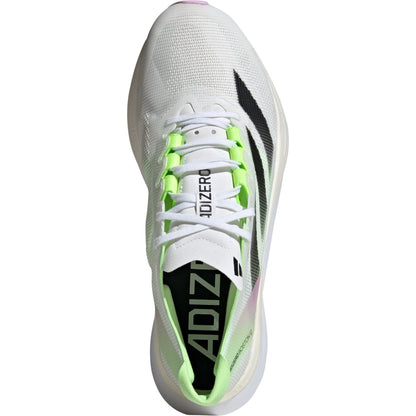 adidas Adizero Boston 12 Mens Running Shoes - White