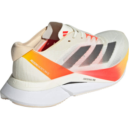 adidas Adizero Boston 12 Womens Running Shoes - White