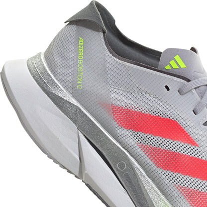 adidas Adizero Boston 12 Womens Running Shoes - Grey
