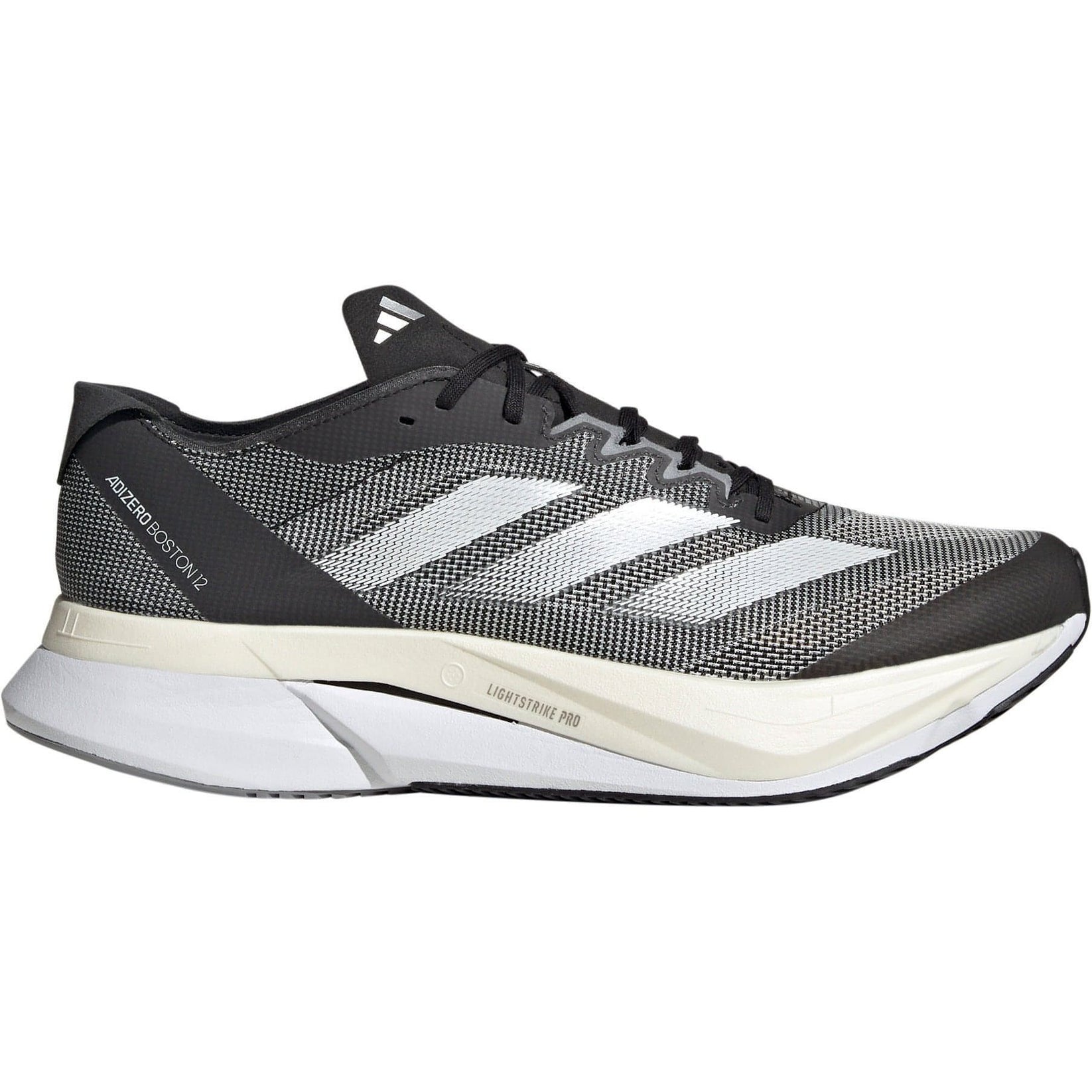 adidas Adizero Boston 12 Mens Running Shoes - Black – Start Fitness