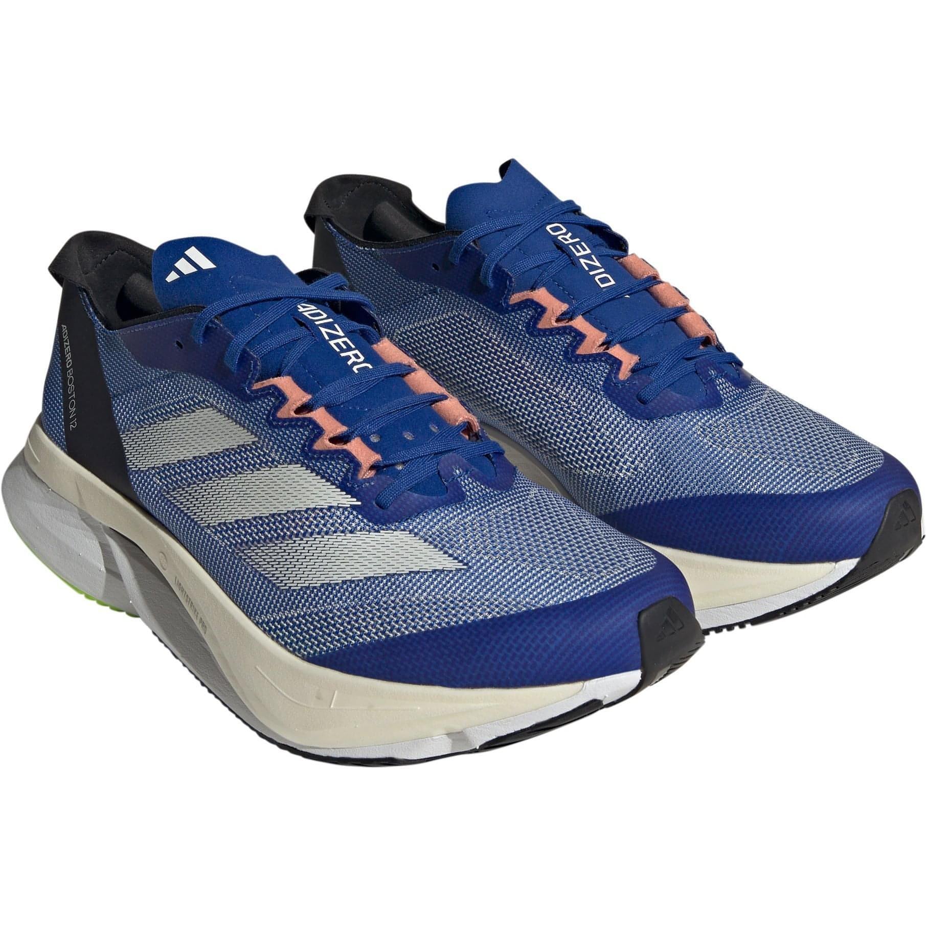 adidas Adizero Boston 12 Mens Running Shoes - Blue – Start Fitness
