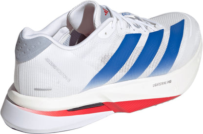 adidas Adizero Boston 13 Mens Running Shoes - White