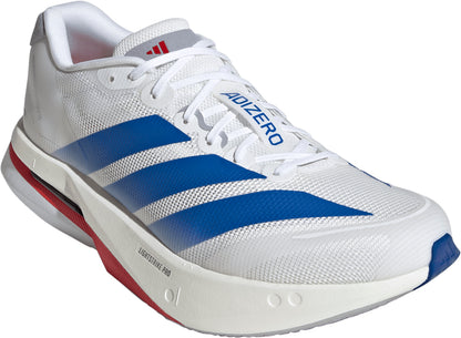 adidas Adizero Boston 13 Mens Running Shoes - White