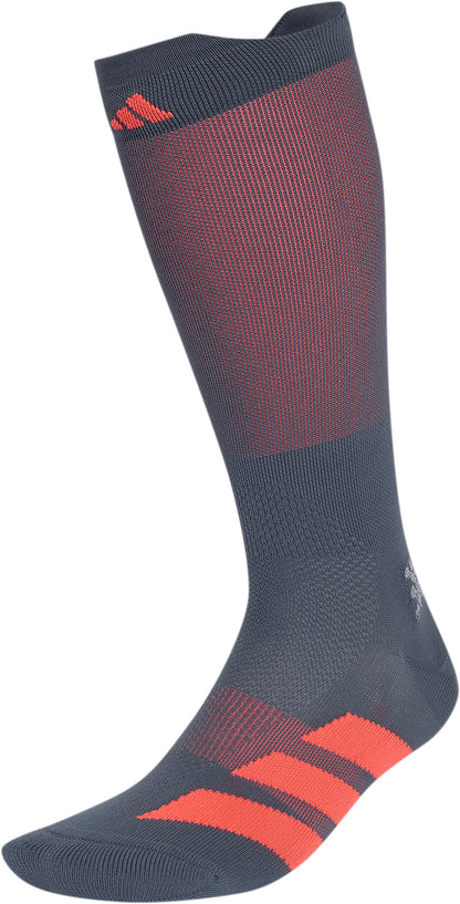 adidas Adizero Calf Running Socks - Grey