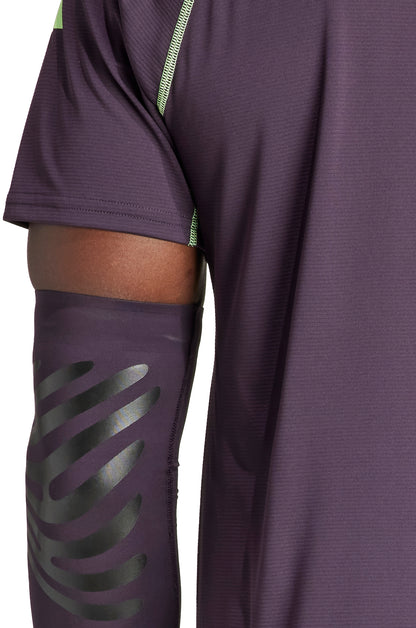 adidas Adizero Control Running Arm Sleeves - Purple