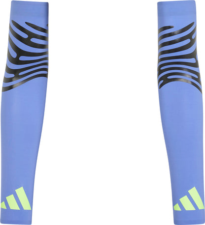 adidas Adizero Control Running Arm Sleeves - Blue