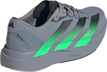 adidas Adizero EVO SL Woven Mens Running Shoes - Grey