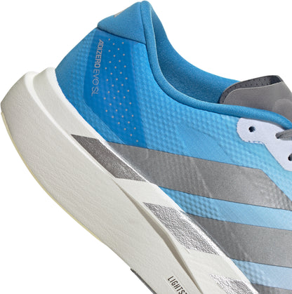 adidas Adizero EVO SL Woven Mens Running Shoes - White