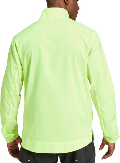 adidas Adizero Essentials Mens Running Jacket - Green