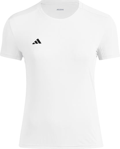 adidas Adizero Essentials Short Sleeve Womens Running Top - White