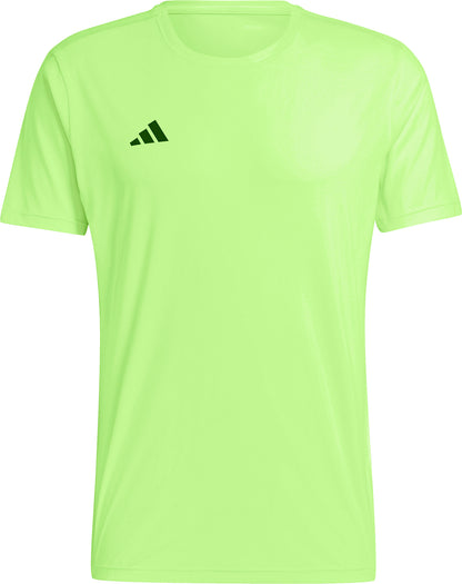 adidas Adizero Essentials Short Sleeve Mens Running Top - Yellow