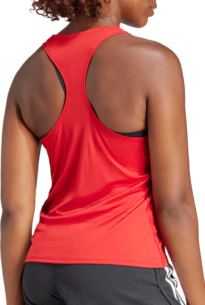 adidas Adizero Essentials Womens Running Vest Tank Top - Red