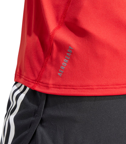 adidas Adizero Essentials Womens Running Vest Tank Top - Red