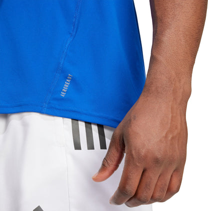 adidas Adizero Essentials Mens Running Vest - Blue