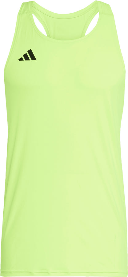 adidas Adizero Essentials Mens Running Vest - Yellow
