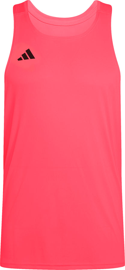 adidas Adizero Essentials Mens Running Vest - Pink