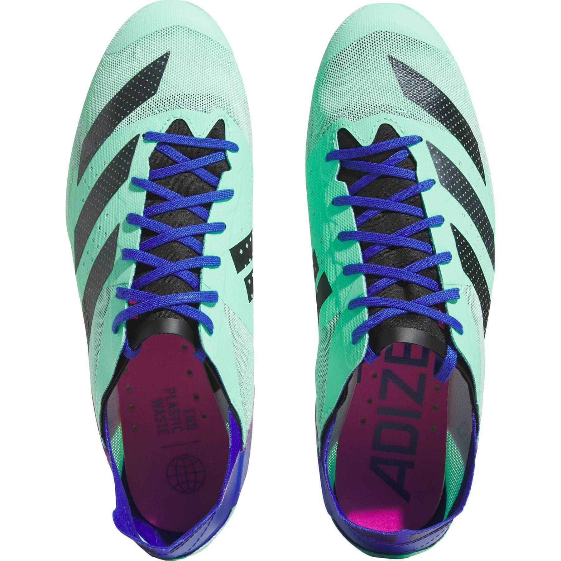 adidas Adizero Finesse Running Spikes - Green – Start Fitness