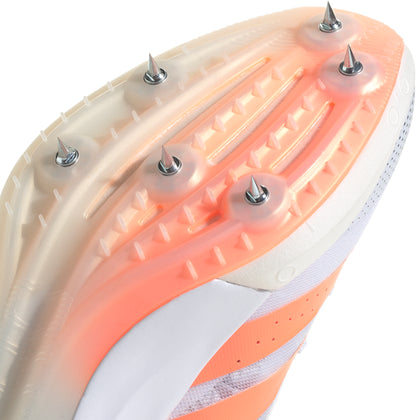 adidas Adizero Finesse Running Spikes - White