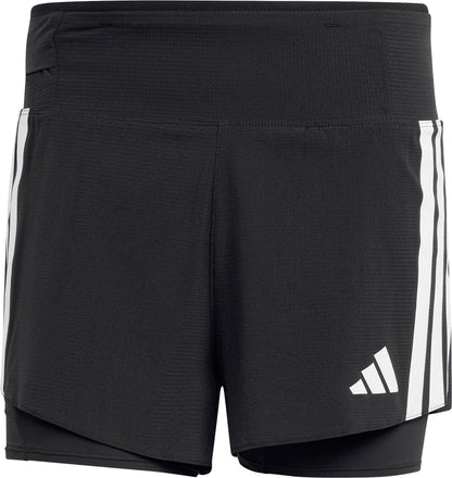 adidas Adizero Gel Pocket 2 In 1 Mens Running Shorts - Black