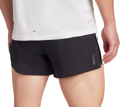adidas Adizero Gel Pocket 3 Inch Mens Running Shorts - Black