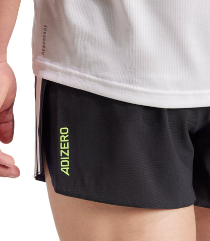 adidas Adizero Gel Pocket 3 Inch Mens Running Shorts - Black