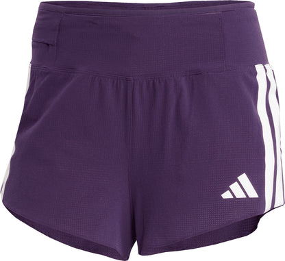 adidas Adizero Gel Pocket 3 Inch Womens Running Shorts - Purple
