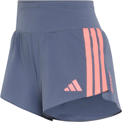 adidas Adizero Gel Pocket 3 Inch Womens Running Shorts - Grey