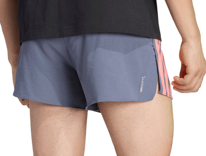 adidas Adizero Gel Pocket 3 Inch Mens Running Shorts - Grey