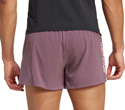 adidas Adizero Gel Mens Running Shorts - Purple