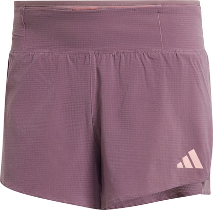adidas Adizero Gel Mens Running Shorts - Purple