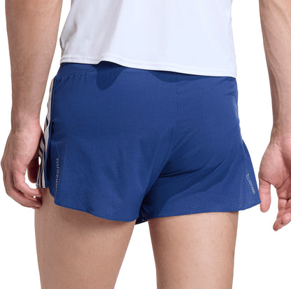 adidas Adizero Gel Pocket 3 Inch Mens Running Shorts - Blue