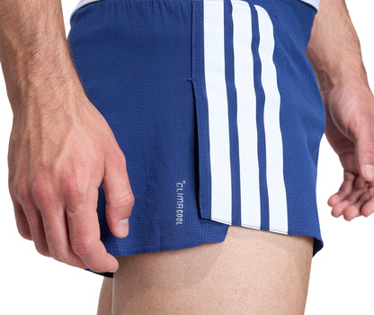 adidas Adizero Gel Pocket 3 Inch Mens Running Shorts - Blue