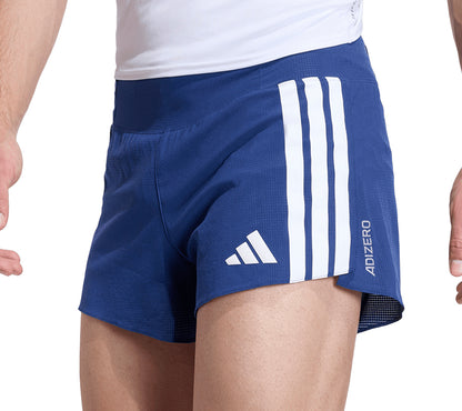 adidas Adizero Gel Pocket 3 Inch Mens Running Shorts - Blue