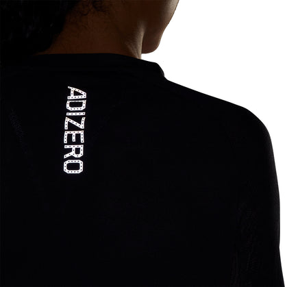 adidas Adizero Long Sleeve Womens Running Top - Black