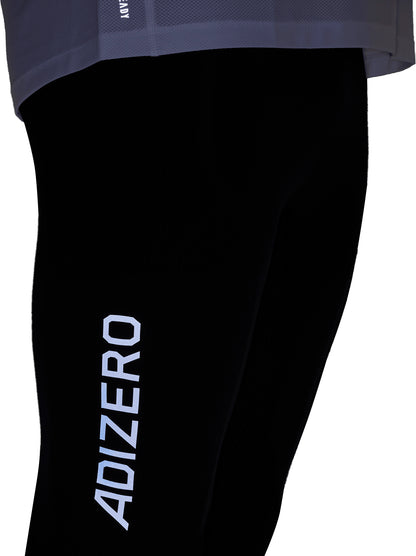 adidas Adizero Mens Long Running Tights - Black