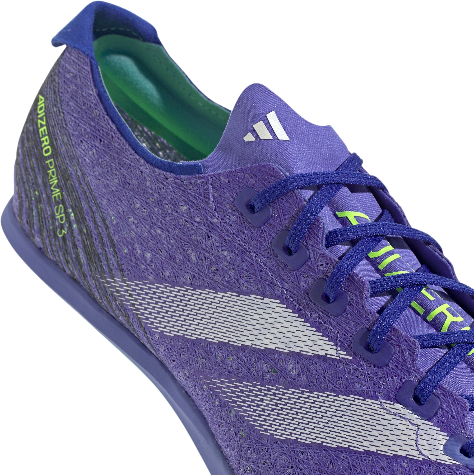 adidas Adizero Prime SP 3 Strung Running Spikes - Blue – Start Fitness