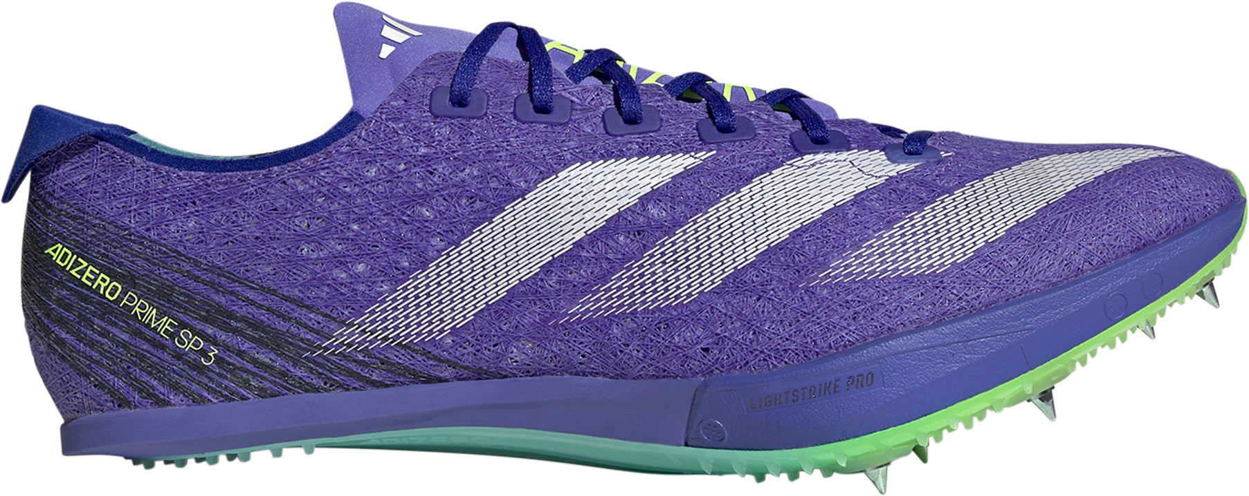 adidas Adizero Prime SP 3 Strung Running Spikes - Blue – Start Fitness