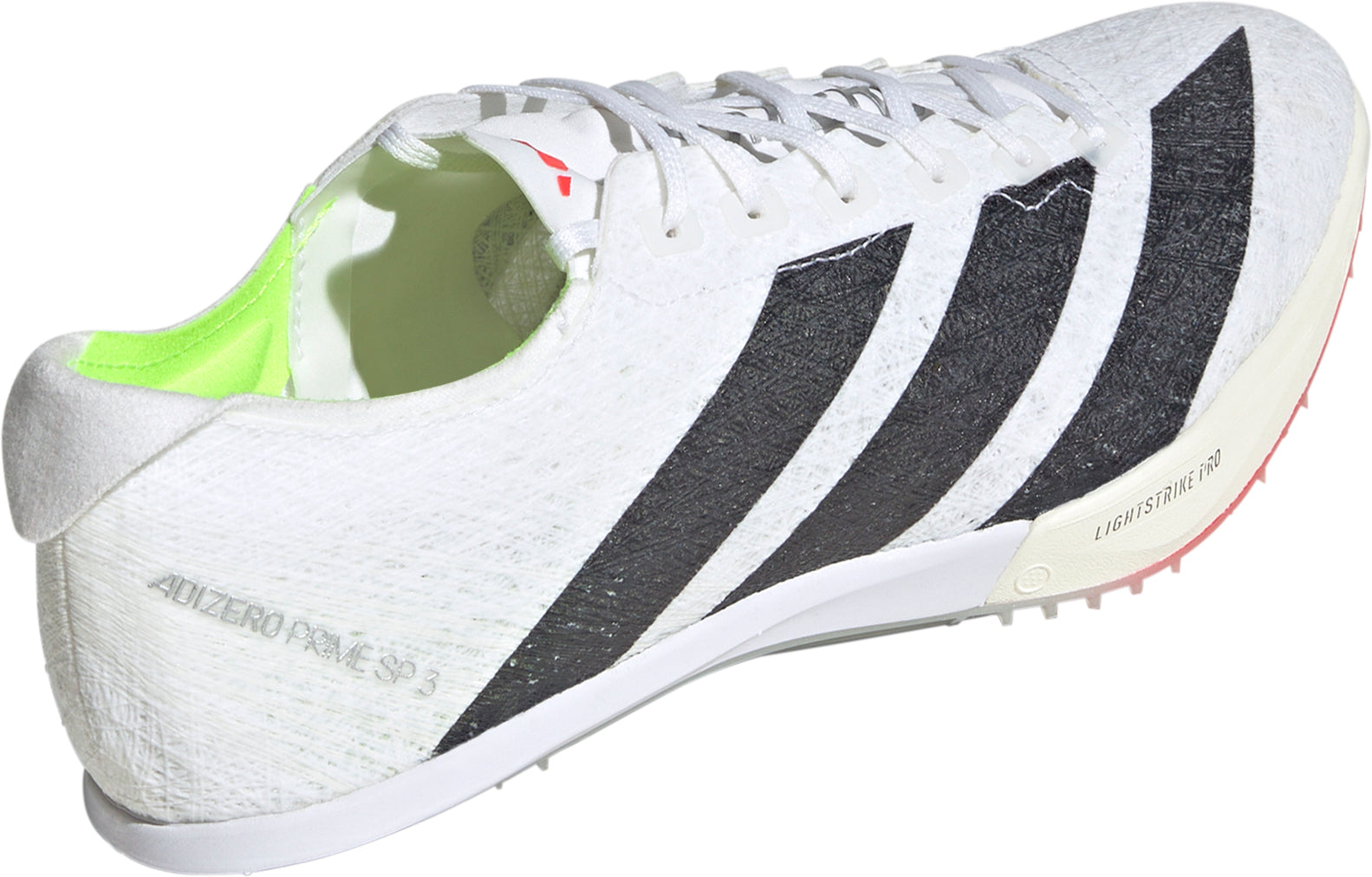 adidas Adizero Prime SP 3 Strung Running Spikes - White – Start