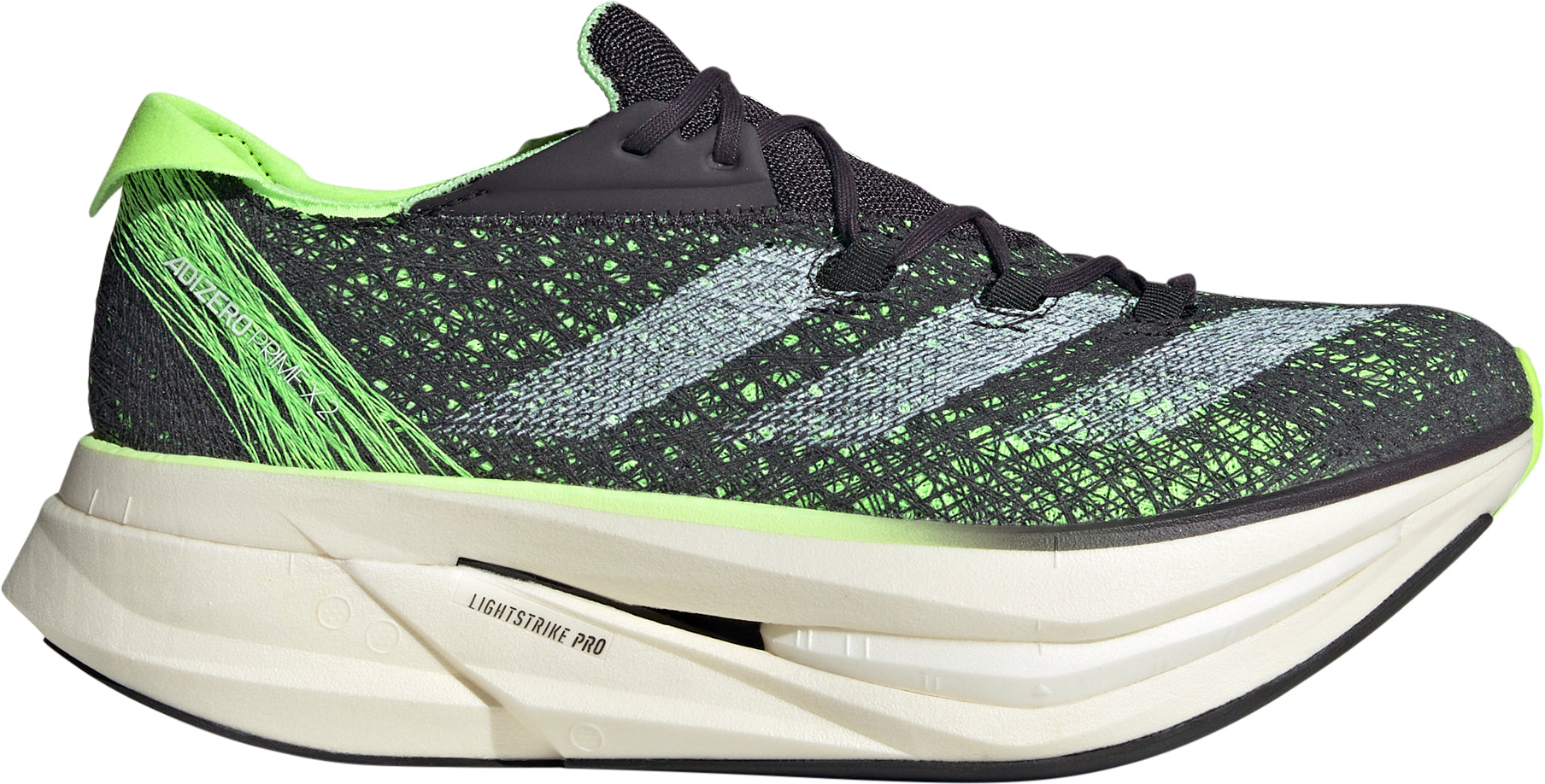 adidas Adizero Prime X 2.0 Strung Running Shoes - Black â Start Fitness