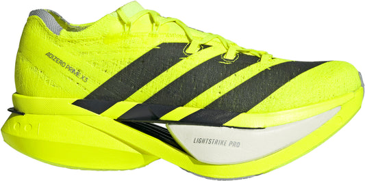 adidas Adizero Prime X3 Strung Running Shoes - Yellow