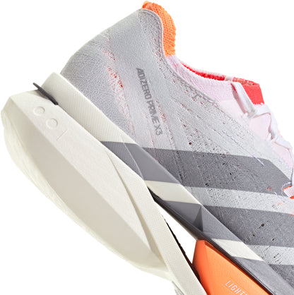 adidas Adizero Prime X3 Strung Running Shoes - White