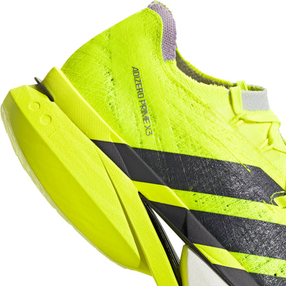 adidas Adizero Prime X3 Strung Running Shoes - Yellow