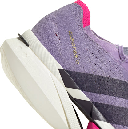 adidas Adizero Prime X3 Strung Running Shoes - Purple