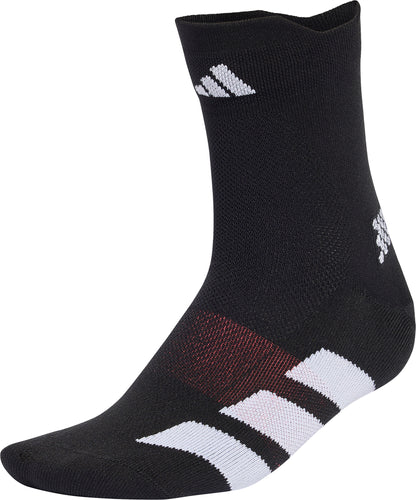 adidas Adizero Quarter Running Socks - Black